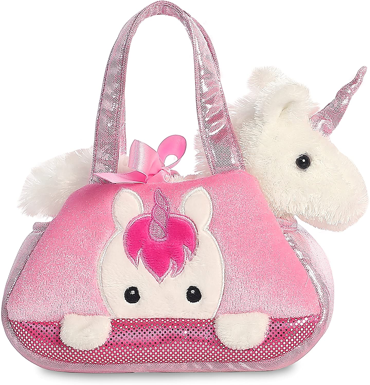Aurora Fancy Pals 8 Inch Unicorn Pet Plush Carrier for sale online 
