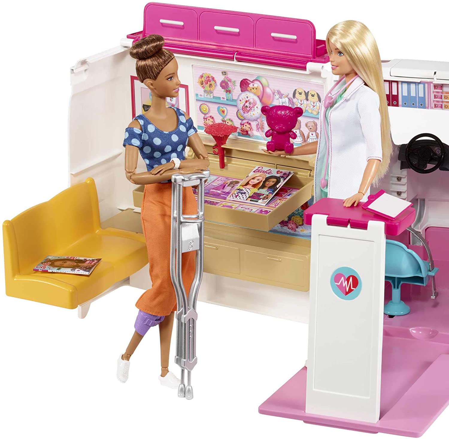 Barbie Care Clinic Playset – TresCart