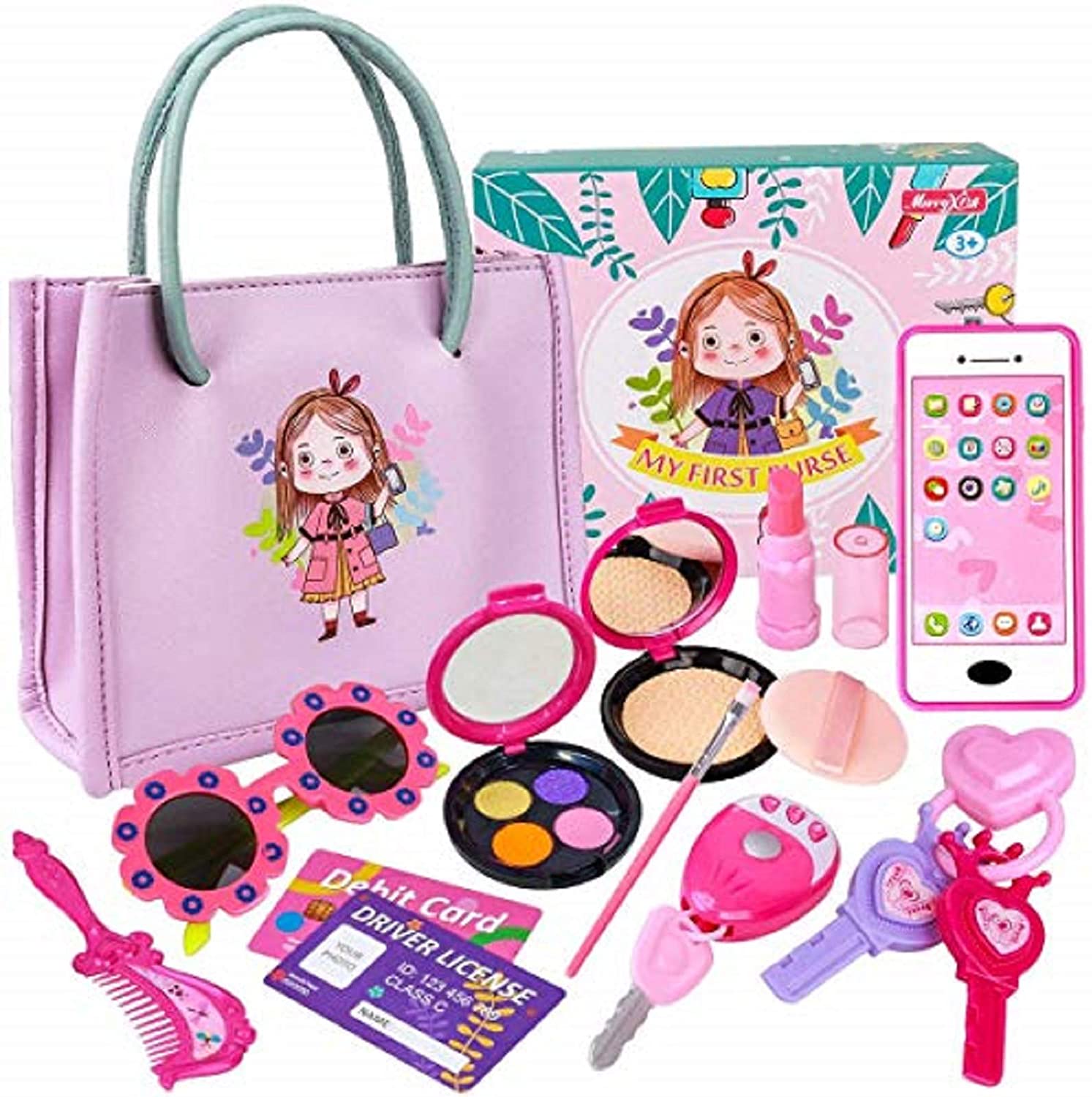 Play Purse for Little Girls and Toddlers - Girls Toys Pretend Play